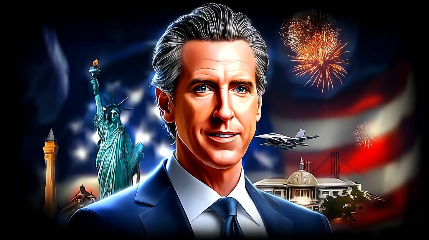 Gavin Newsom — strategy guide for the 2028 Democratic primary in Power Play Chronicles